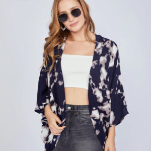 Capa Celine Negro Tie Dye